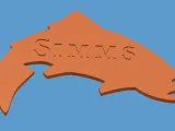 Брелок caychain Simms-3