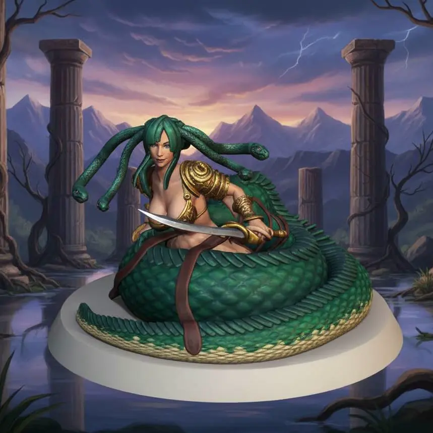 Medusa figure