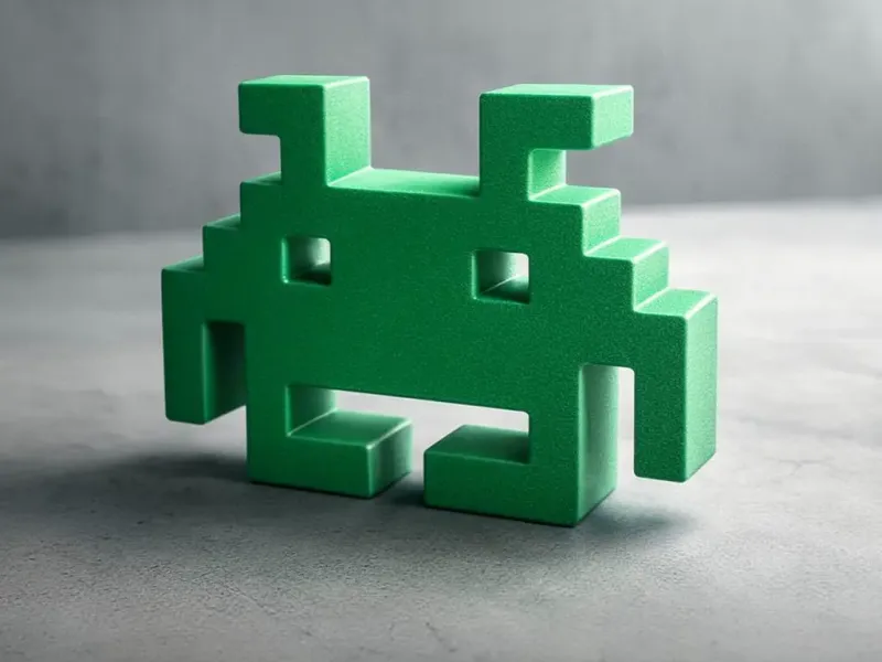 Decoração Space Invaders
