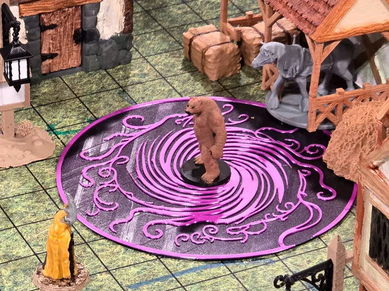 RPG Areas of Effect (AoE) Battle Map Marker (15'/4.5M)