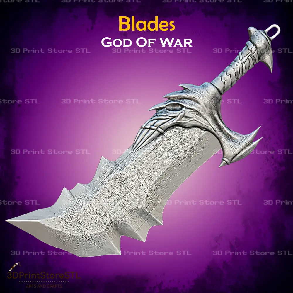 Blade of Kratos Cosplay God of War - STL File