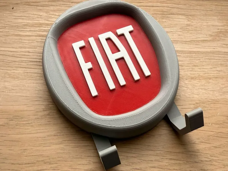 Fiat logo key hanger