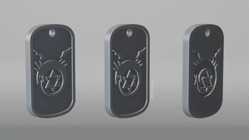 Ouroboros dogtag Fullmetal Alchemist