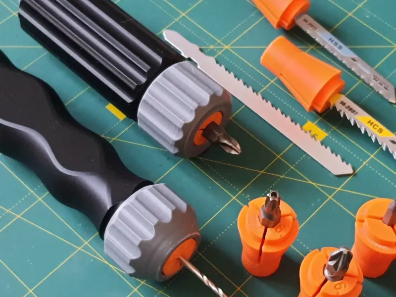 Universal ergonomic screwdriver