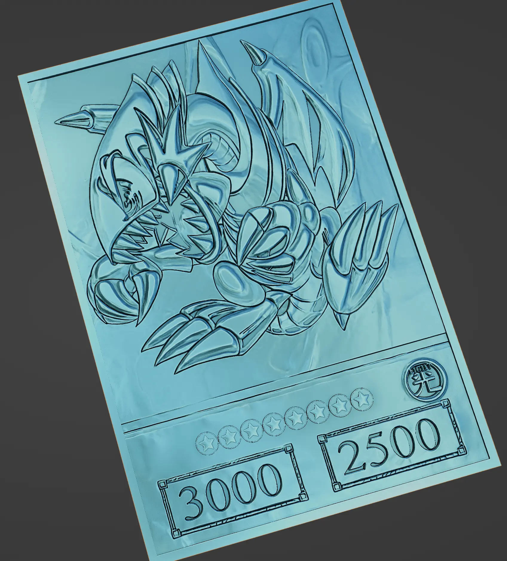 drago toon occhi blu - yugioh