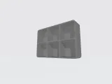 set box with compartments, thk 2mm, in size 30x30mm-2
