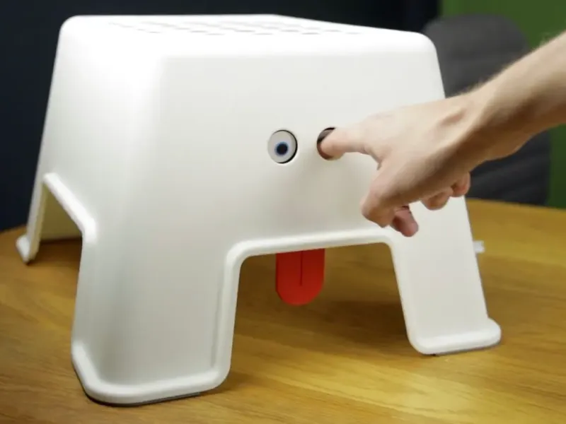 IKEA Hack - BOLMEN opstapkruk - Grappig Gezicht