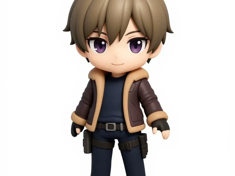 Leon Kennedy Chibi - 3D Printable Miniature