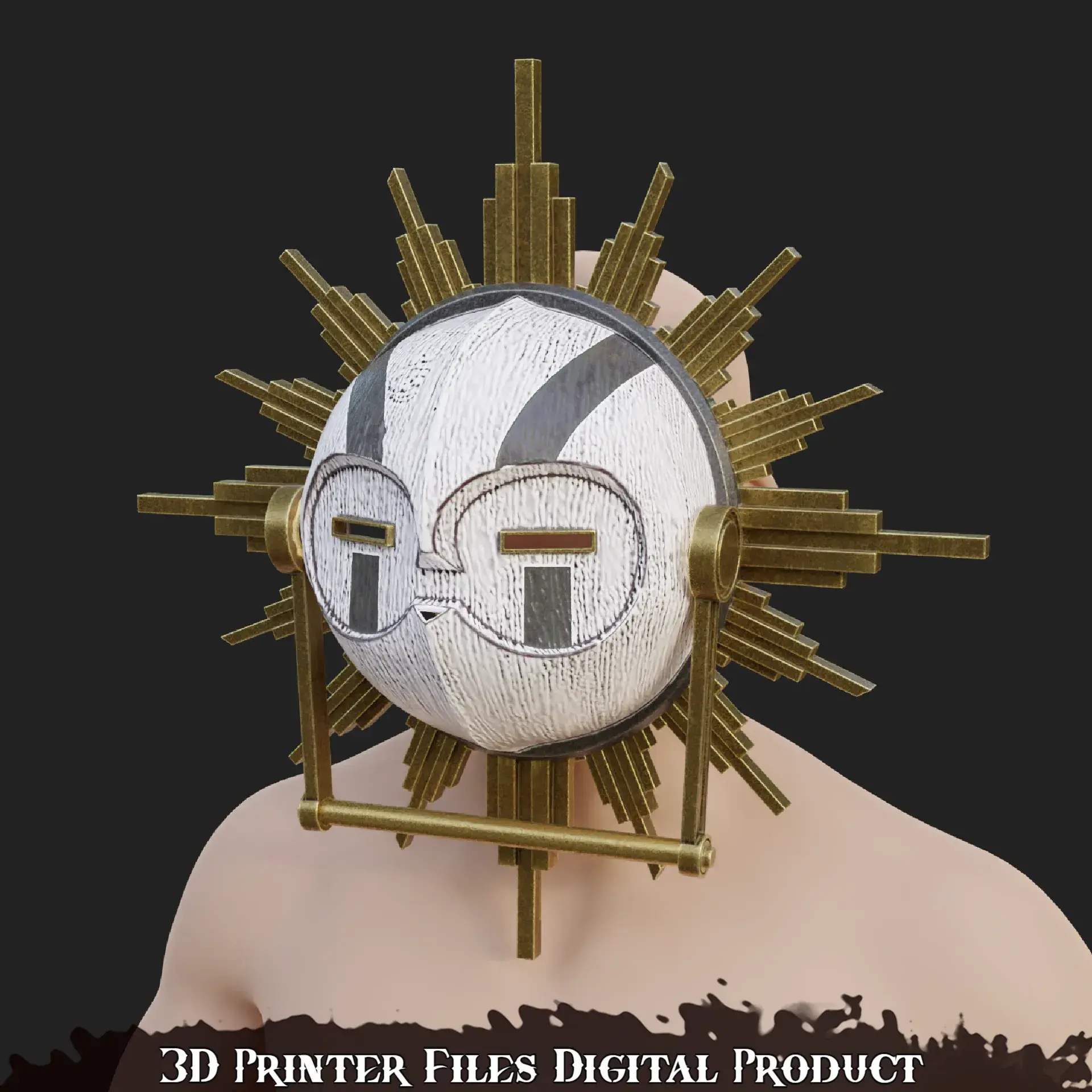 Esquie Cosplay Wall Mounted Mask Clair Obscur: Expedition 33