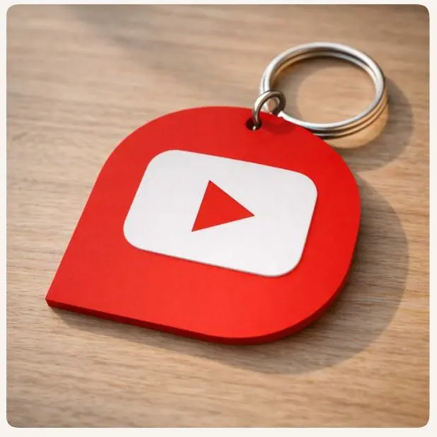 Llavero Red Social Youtube