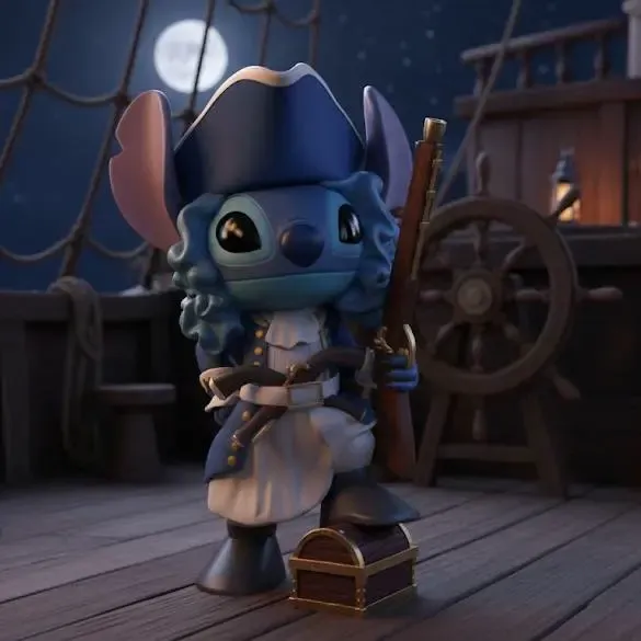 Stitch Pirate by Cr-scan Ferret Raptor Pro