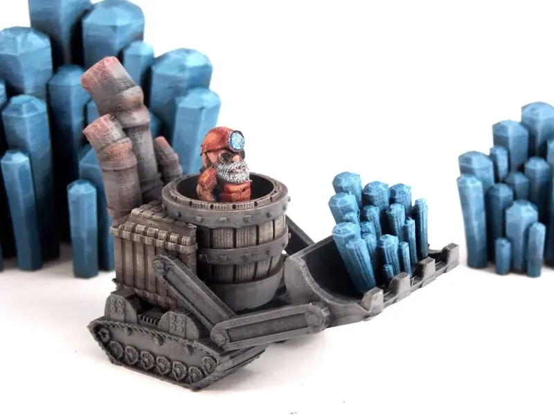 Gnomedozer, Snap-fit Model