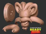 Cinccino - Pokemon Fanart-2