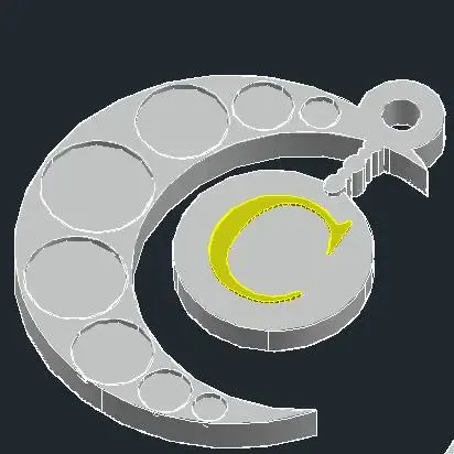 dije luna letra C