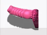 Fantasy Sheath/Cockring Wolf ( mold )-0