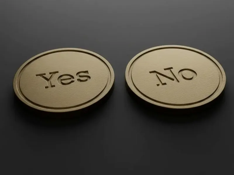 Yes / No decision coin – quick & fun 3D print