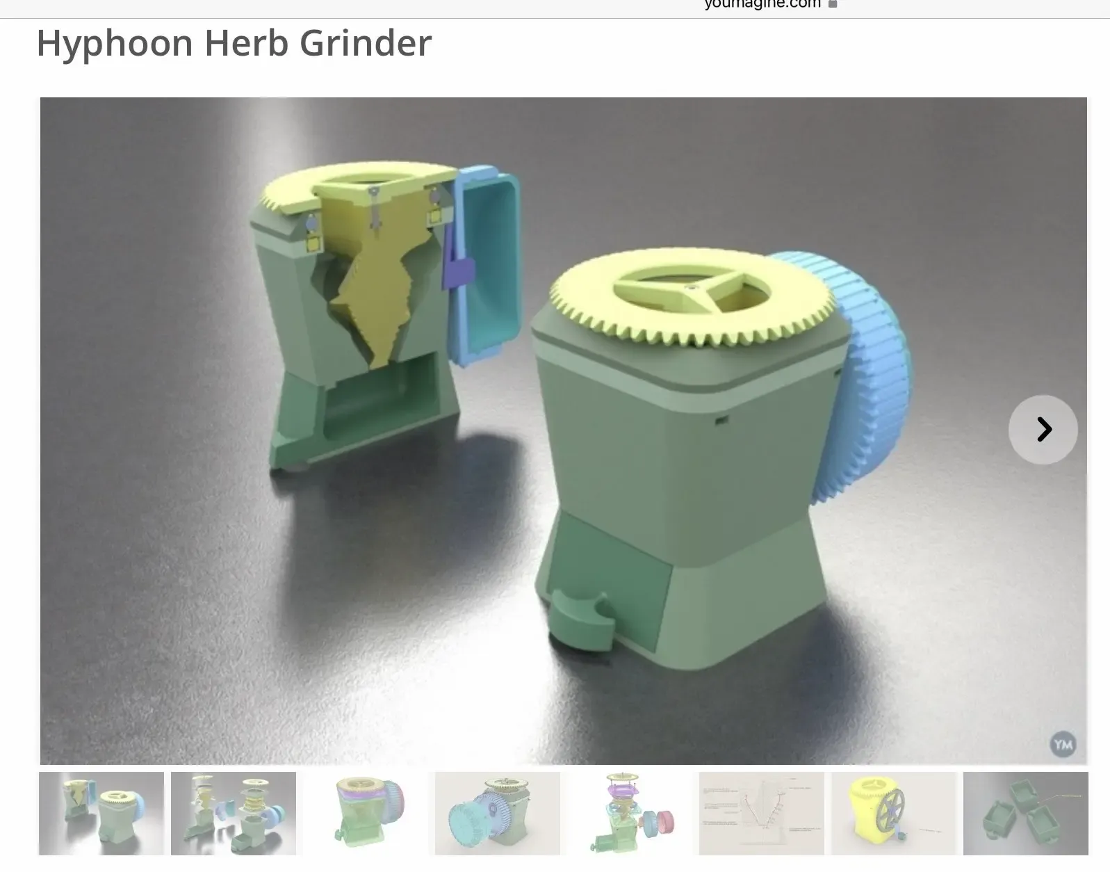 Hyphoon toothless grinder