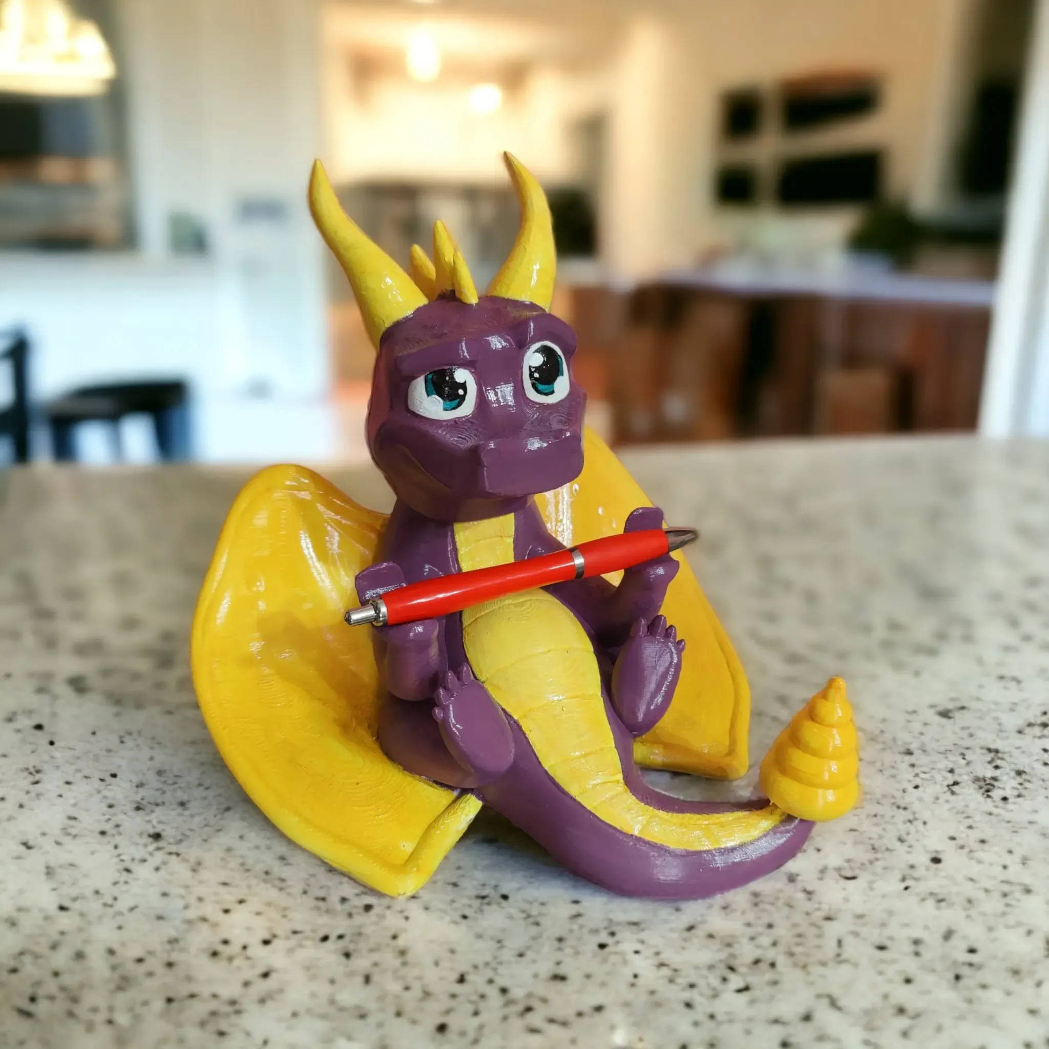Spyro The Dragon Pen Holder
