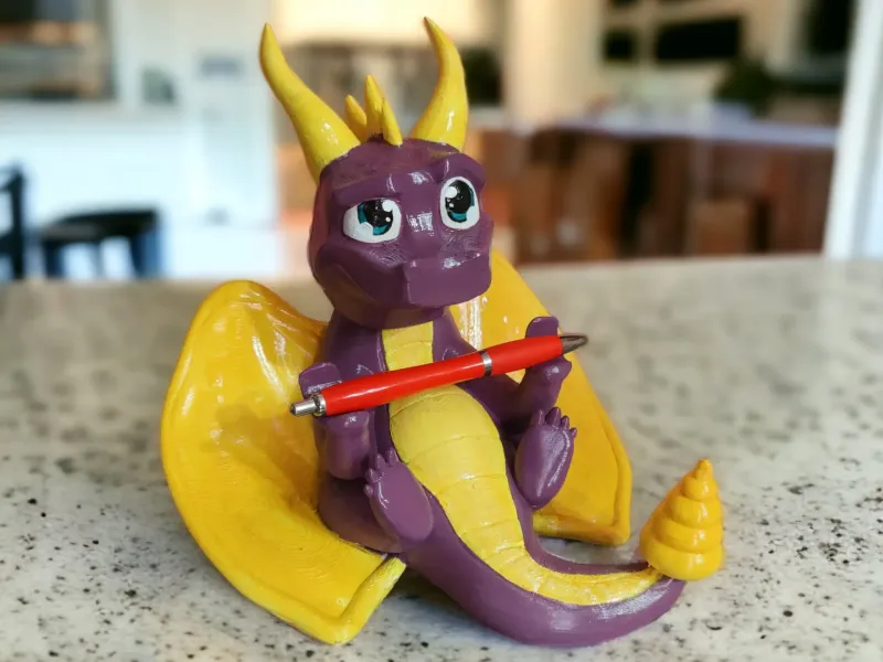 Spyro The Dragon Pen Holder
