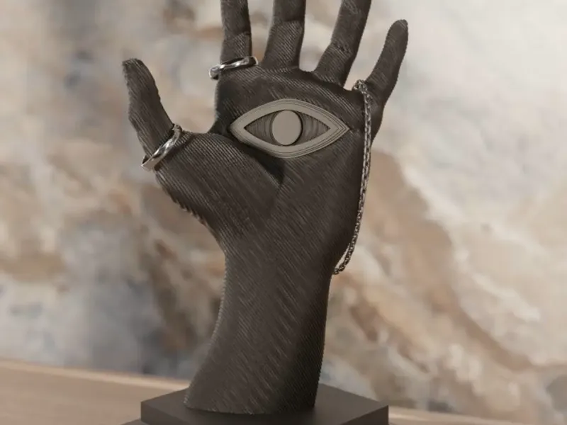 Vision Hand Jewelry Holder & Sculpture