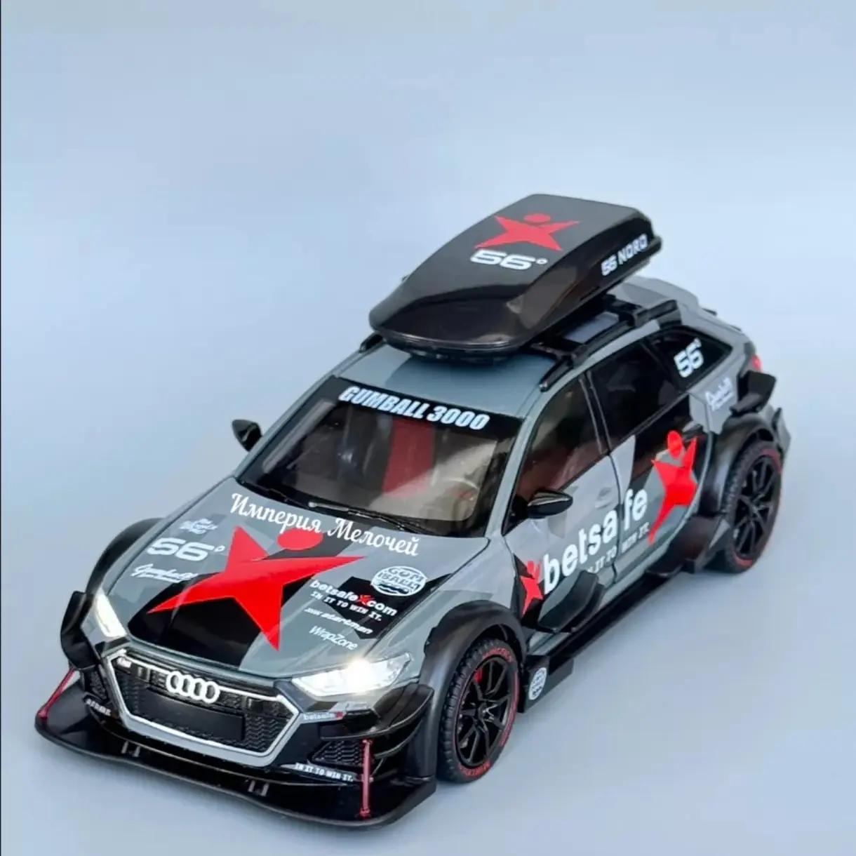 Kids car roof autobox holder