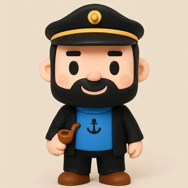 Chibi Capitaine Haddock