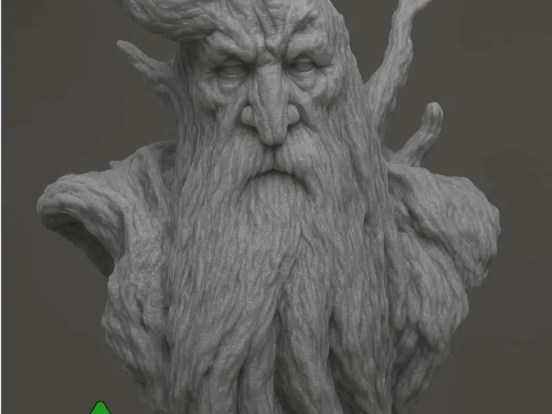 Der Herr der Ringe Baumbart Büste Statue Lotr Ent