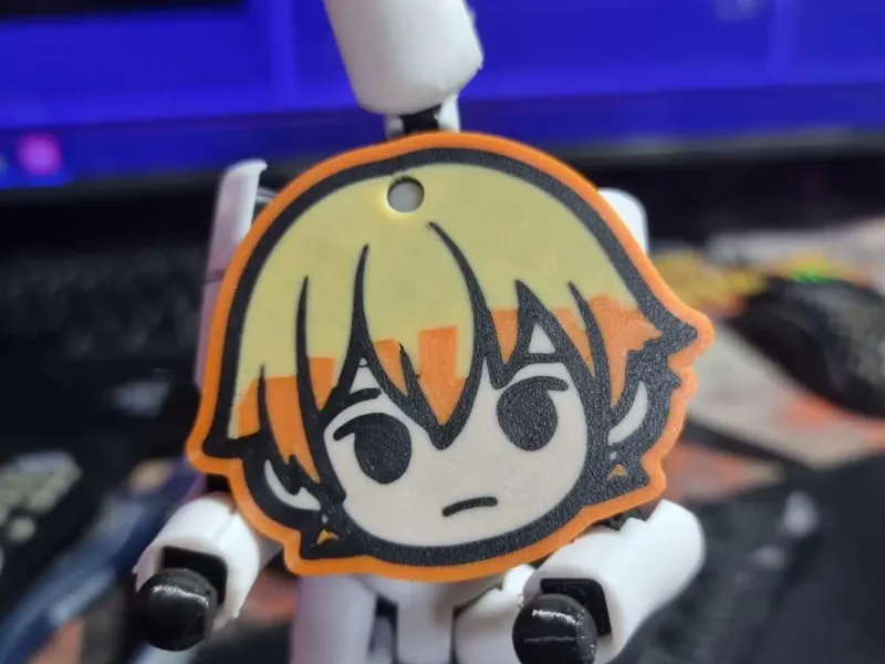 Zenitsu keychain