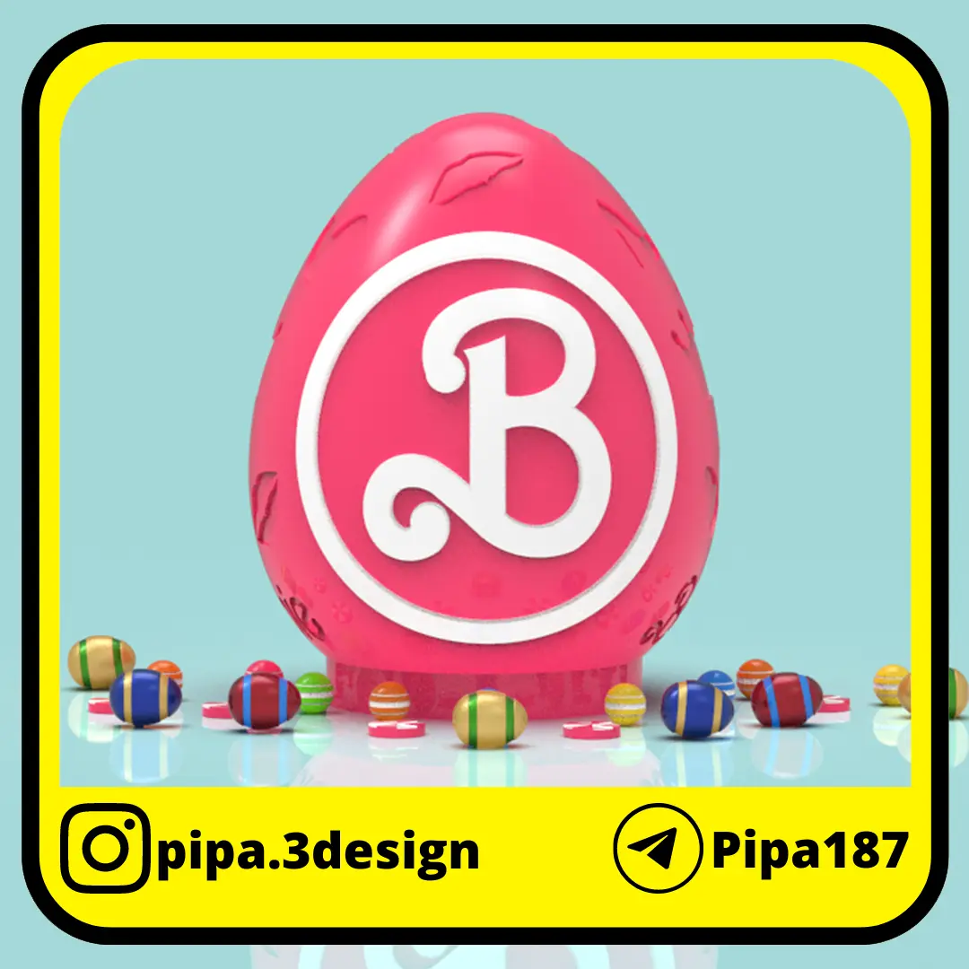 Barbie piggy bank or easter egg