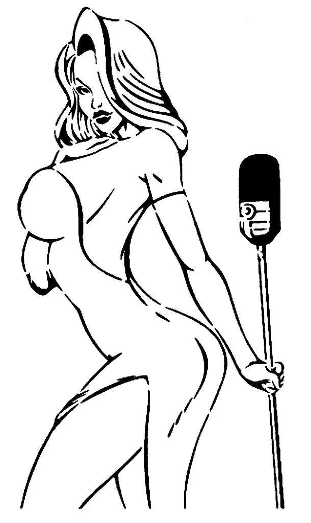 Jessica Rabbit plantilla 3
