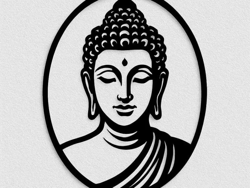 buddha wall art 1