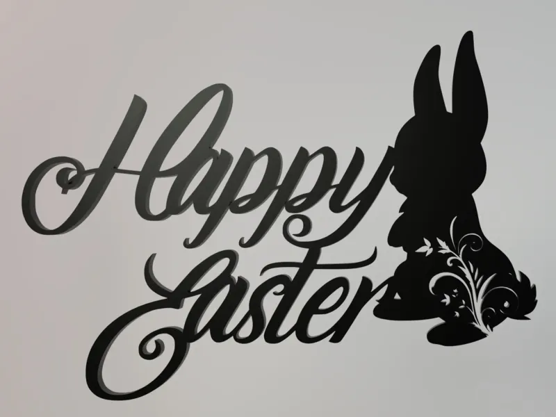 HAPPY EASTER SIGN