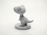 Chibi Dino Figurine Cute Collectible 3D Printable-2