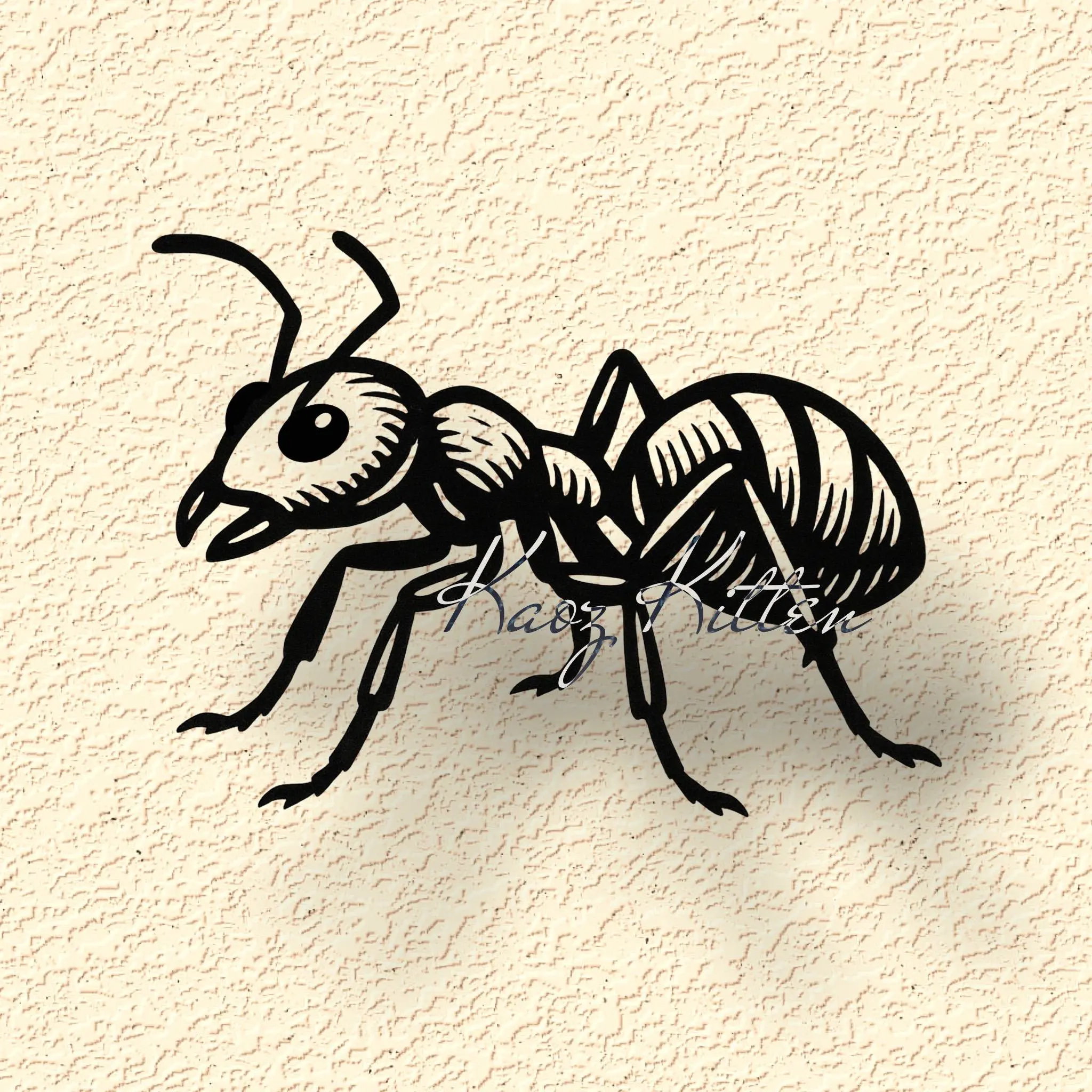 giant ant oversized insect wall art home decor