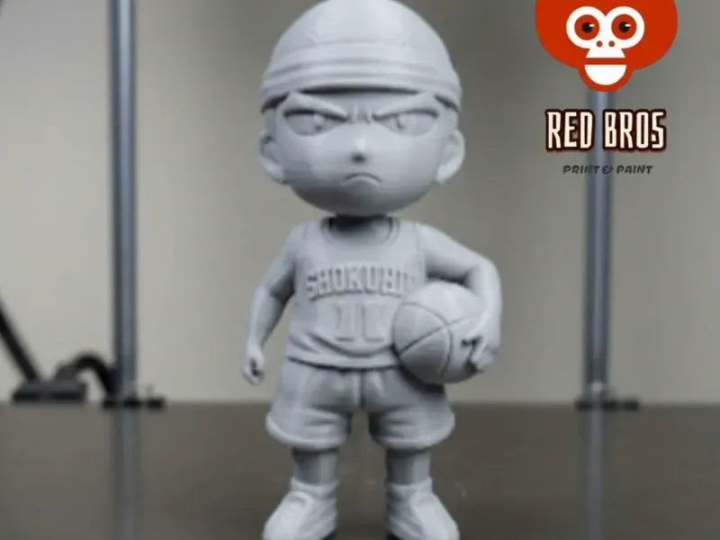 ¡El Genio No Se Rinde! – Hanamichi Chibi Herido (Slam Dunk)