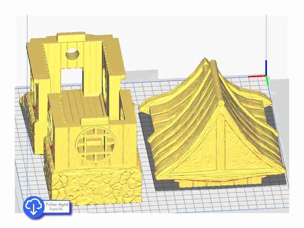 Oriental temple 4 - scenario asiatico terreno warhammer wargame