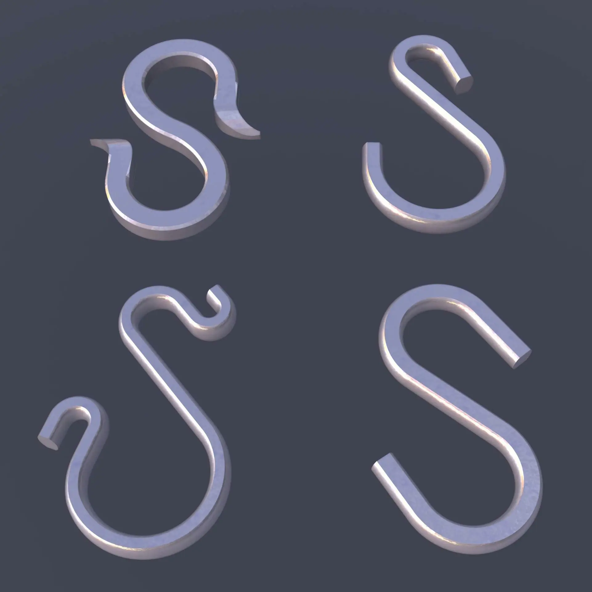 S Hooks - For hanging things! - Baskets, Plants, Decorations