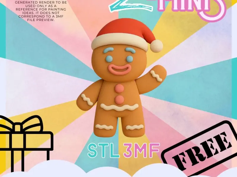 GINGERBREAD COOKIE Z-MINI FOR FREE