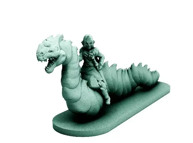 Cavalier de Wurm (échelle 18 mm)