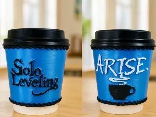 Solo Levelling Arise Coffee Sleeve