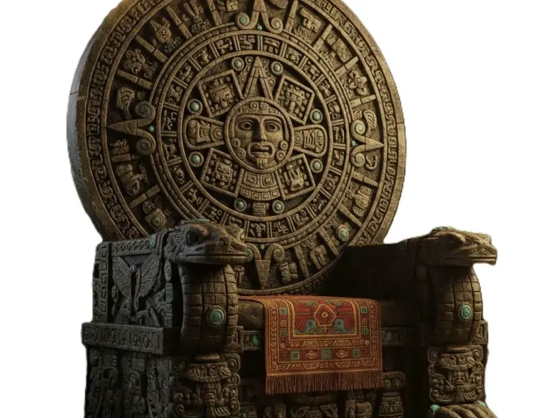 Trono azteca