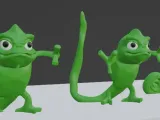 Chameleon inspired Tangled-2