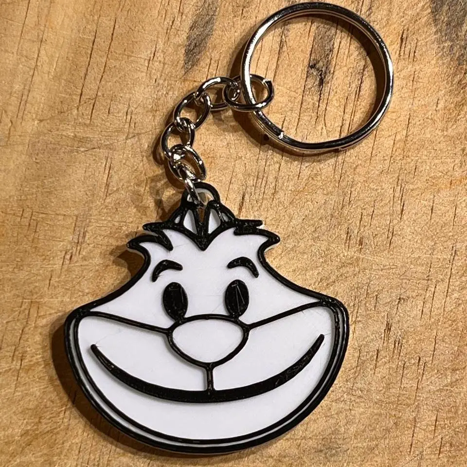 Keychain Chesire_Cat_Alice