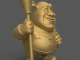 Fun Shrek 3D STL File for Unique Home Decor-8