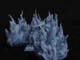 Flame walls (magical flame effects)-2