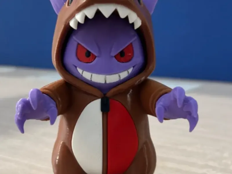 Gengar disfrazado Pokémon 
