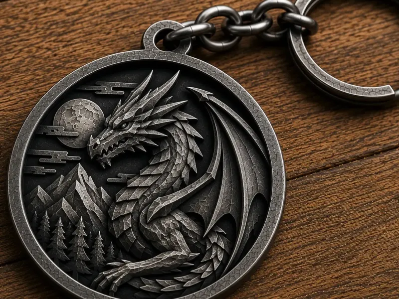 Llavero Dragón Legendario