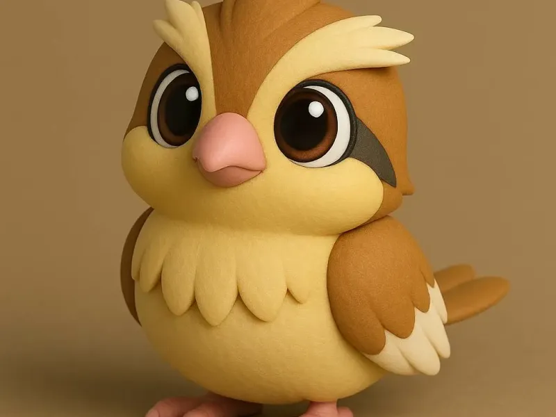 Pidgey Pokemon Chibi