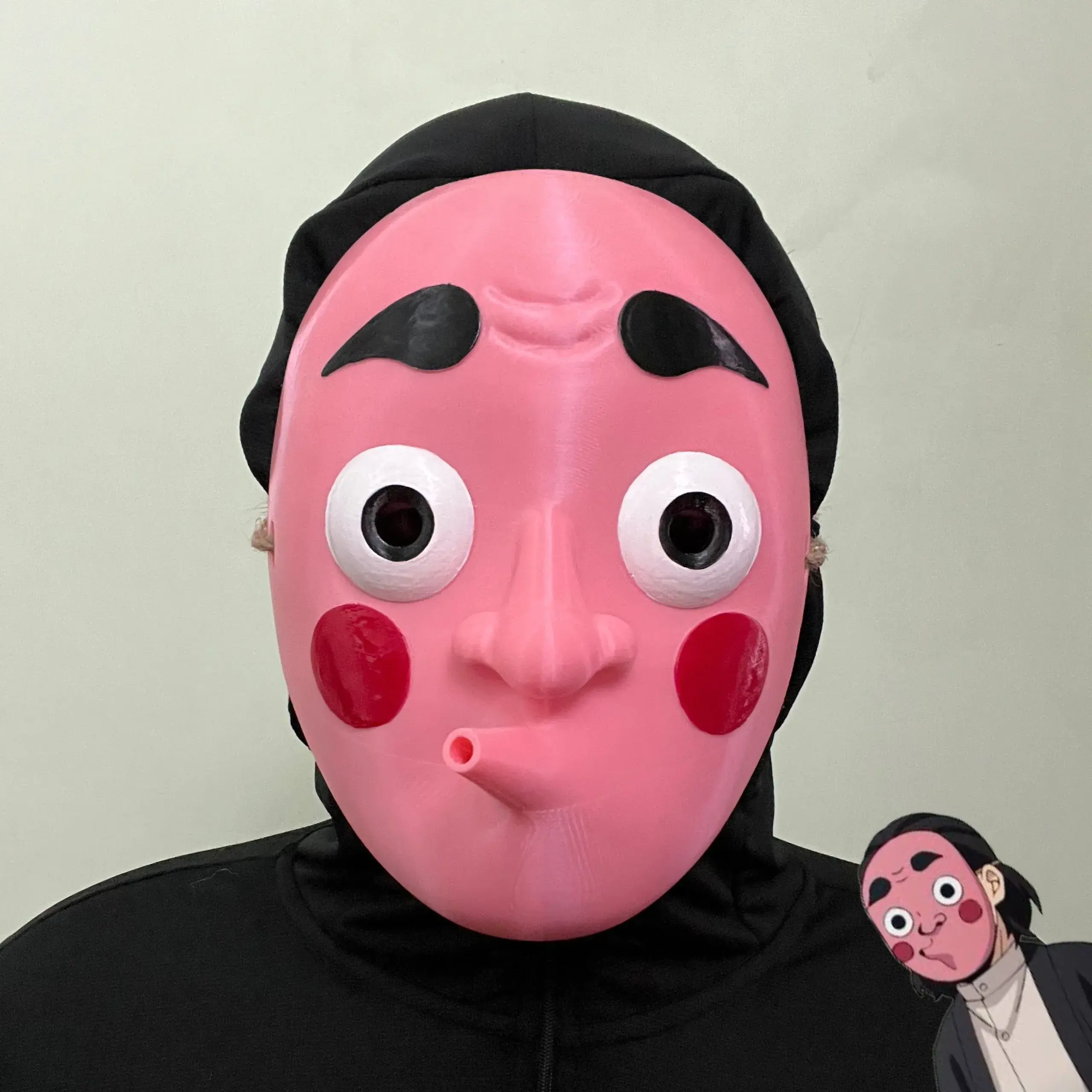 Máscara Kozo Kanamori - Demon Slayer - Máscara Kimetsu No Yaiba
