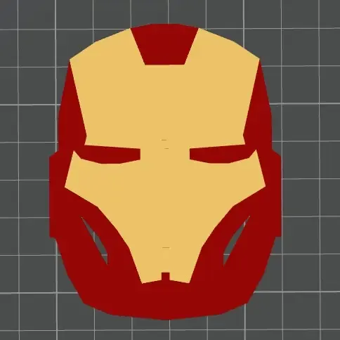 Iron Man Flat Decoration/Ornament
